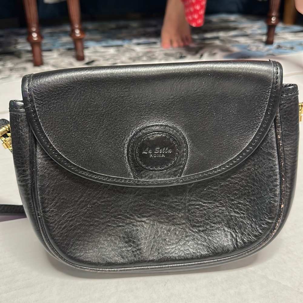 Vintage La sella Roma bag